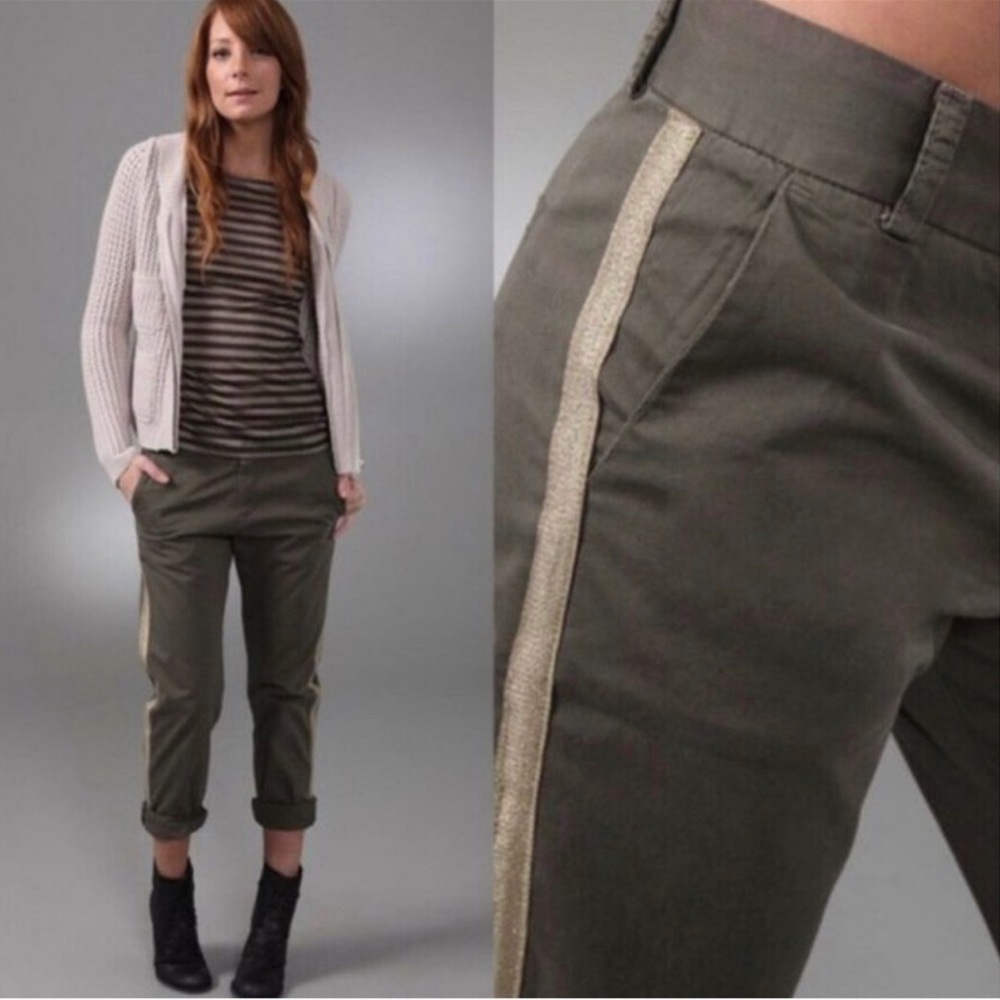 CURRENT/ELLIOT Tux Captain Trouser; Mid-Rise